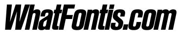 SwisspostersVAR SemiCondensedBoldItalic Instance