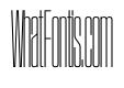 SwisspostersVAR ExtraCondensedThinTall Instance