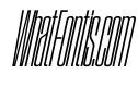 SwisspostersVAR ExtraCondensedExtraLightTallItalic Instance