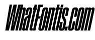 SwisspostersVAR ExtraCondensedBoldTallItalic Instance