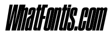 SwisspostersVAR ExtraCondensedBlackTallItalic Instance