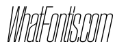 SwisspostersVAR CondensedThinItalic Instance