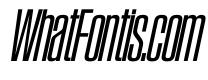 SwisspostersVAR CondensedTallItalic Instance