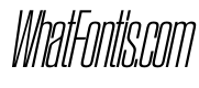SwisspostersVAR CondensedExtraLightItalic Instance