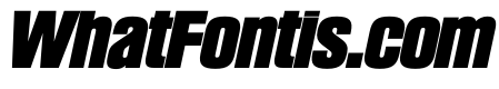 SwisspostersVAR BlackTallItalic Instance