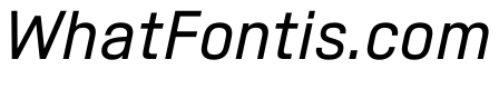 SwissDinVAR BookItalic Instance