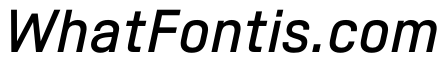 SwissDin Italic