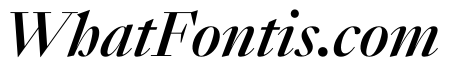 SunlightItalicVAR SemiBoldContrastItalic Instance