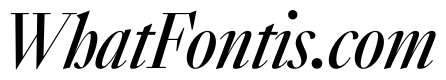 SunlightItalicVAR ExtraCondensedMediumContrastItalic Instance