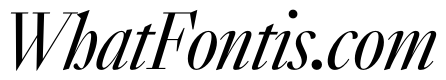 SunlightItalicVAR ExtraCondensedContrastItalic Instance