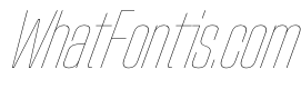 StardustVAR UltraCondensedHairlineItalic Instance