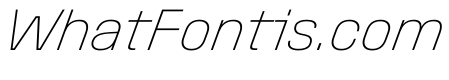 StardustVAR ThinItalic Instance