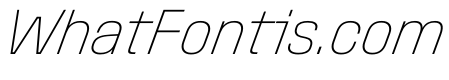 StardustVAR CondensedThinItalic Instance