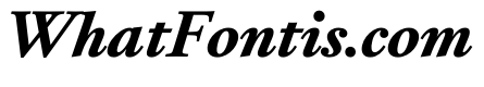 RomainduRoiItalicVAR ExtraBoldItalic Instance