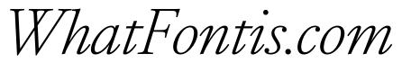 RomainduRoiItalicVAR CondensedExtraLightItalic Instance