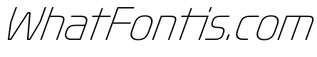 OddityVAR CondensedThinItalic Instance