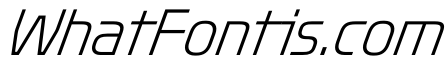 OddityVAR CondensedExtraLightItalic Instance