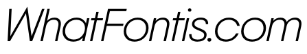 NeoGeoVAR ExtraLightItalic Instance 5c2fdebd