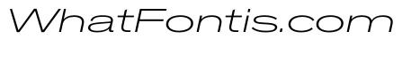 CrystalVAR UltraExpandedExtraLightItalic Instance
