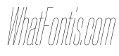 CrystalVAR UltraCondensedHairlineItalic Instance