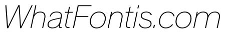 CrystalVAR ThinItalic Instance