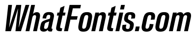 CrystalVAR ExtraCondensedMediumItalic Instance