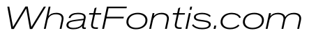 CrystalVAR ExpandedExtraLightItalic Instance