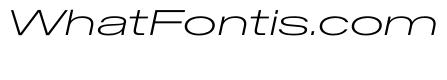 BaikalVAR UltraExpandedExtraLightItalic Instance 55a8c20e