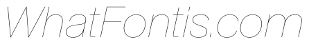 BaikalVAR HairlineItalic Instance