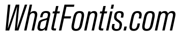 BaikalVAR ExtraCondensedLightItalic Instance