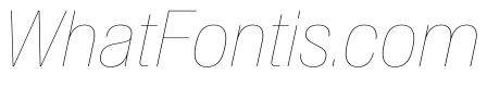 BaikalVAR CondensedHairlineItalic Instance