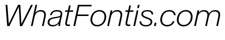 Baikal ExtraLightItalic 7634322c