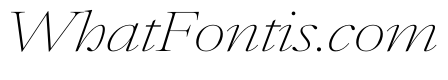 AtacamaItalicVAR UltraExpandedThinContrastItalic Instance 4337f02f