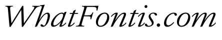 AtacamaItalicVAR ExpandedLightItalic Instance 32a12a92