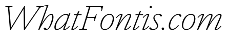 Atacama ThinItalic F1a22984