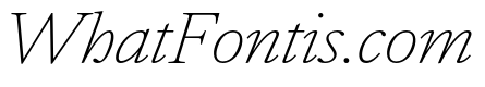 Atacama ThinItalic 44885e54
