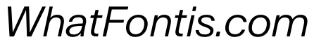 AntarcticaVAR LightItalic Instance