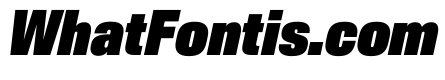 AntarcticaVAR ExtraCondensedExtraBlackItalic Instance
