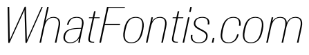 AntarcticaVAR CondensedThinItalicContrast Instance