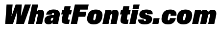 AntarcticaVAR CondensedExtraBlackItalic Instance