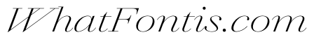 AmazoniaItalicVAR UltraExpandedExtraLightContrastItalic Instance