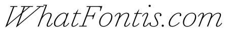 AmazoniaItalicVAR ThinItalic Instance