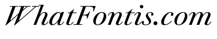 AmazoniaItalicVAR MediumItalic Instance