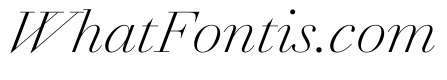 AmazoniaItalicVAR ExtraLightContrastItalic Instance