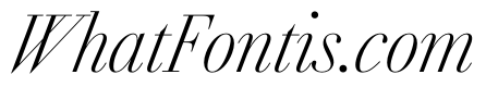 AmazoniaItalicVAR ExtraCondensedExtraLightContrastItalic Instance