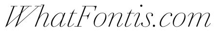 AmazoniaItalicVAR CondensedThinContrastItalic Instance