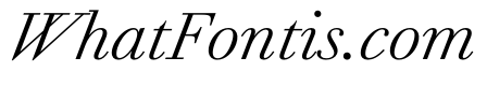 AmazoniaItalicVAR CondensedLightItalic Instance