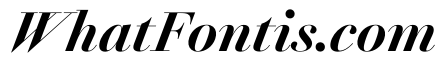 AmazoniaItalicVAR CondensedExtraBoldContrastItalic Instance
