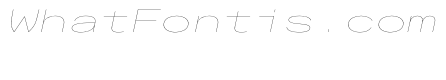 AlpagaVAR UltraExpandedHairlineItalic Instance