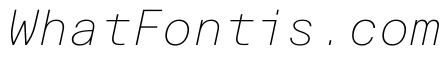 AlpagaVAR ThinItalic Instance
